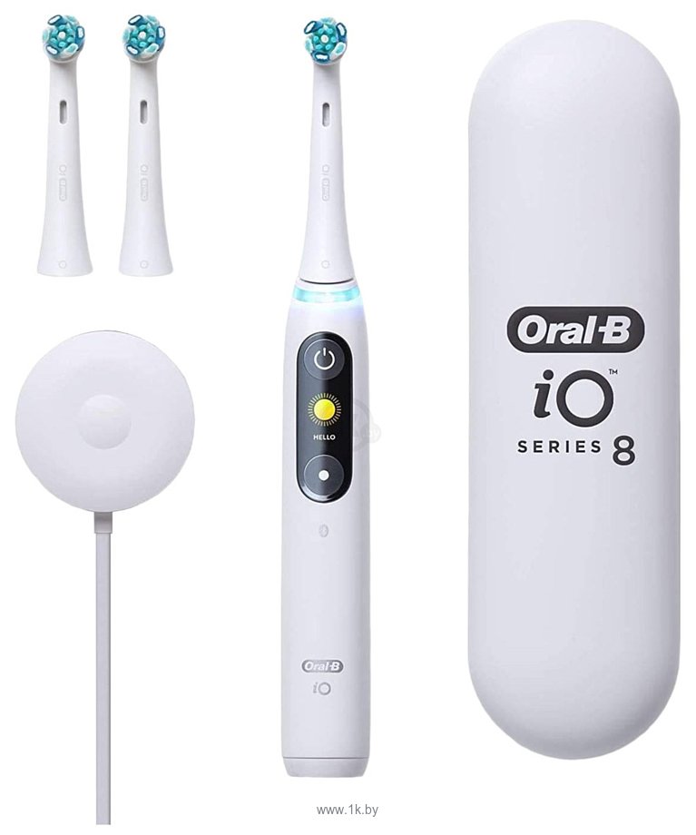 Фотографии Oral-B iO 8 (белый, 3 насадки)