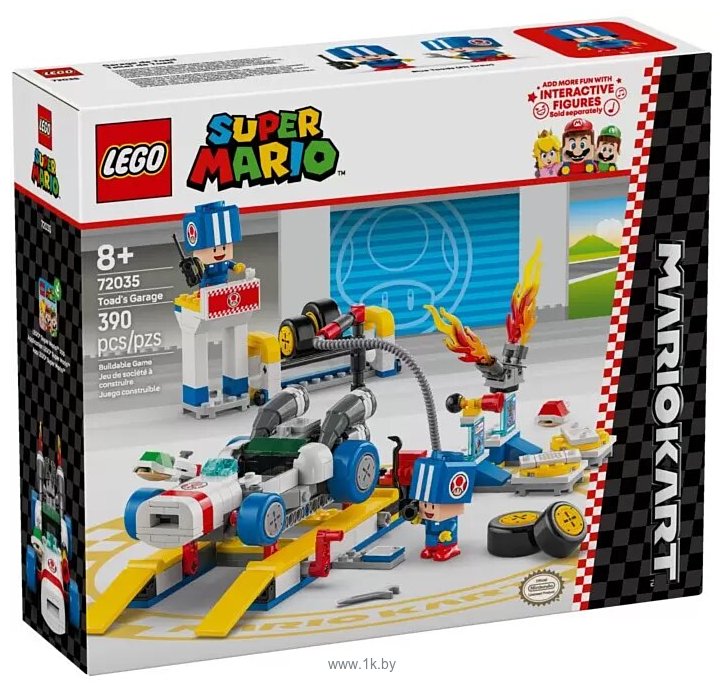 Фотографии LEGO Super Mario 72035 Гараж Тоада