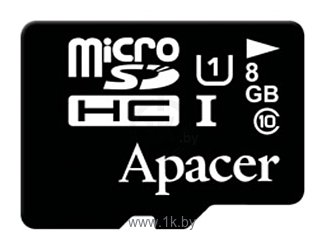 Фотографии Apacer microSDHC Card Class 10 UHS-I U1 8GB