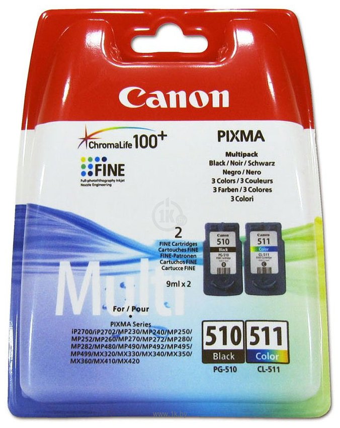 Фотографии Аналог Canon PG-510/CL-511 MultiPack