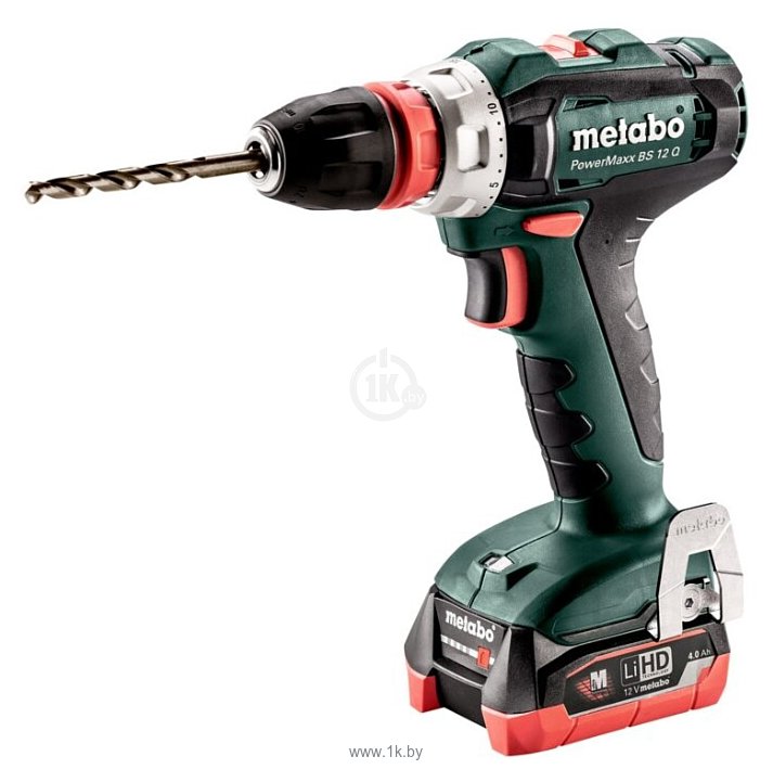 Фотографии Metabo PowerMaxx BS 12 Q 4.0Ач х2 LiHD кейс