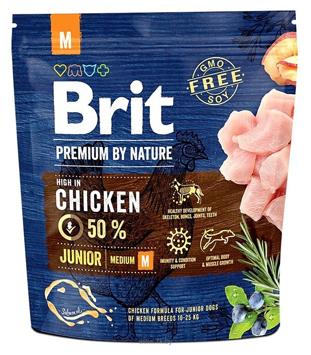 Фотографии Brit (1 кг) Premium by Nature Junior M