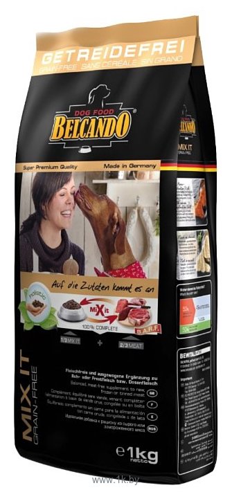 Фотографии Belcando Mix it GF для собак склонных к аллергии для всех пород на основе амаранта (1 кг)
