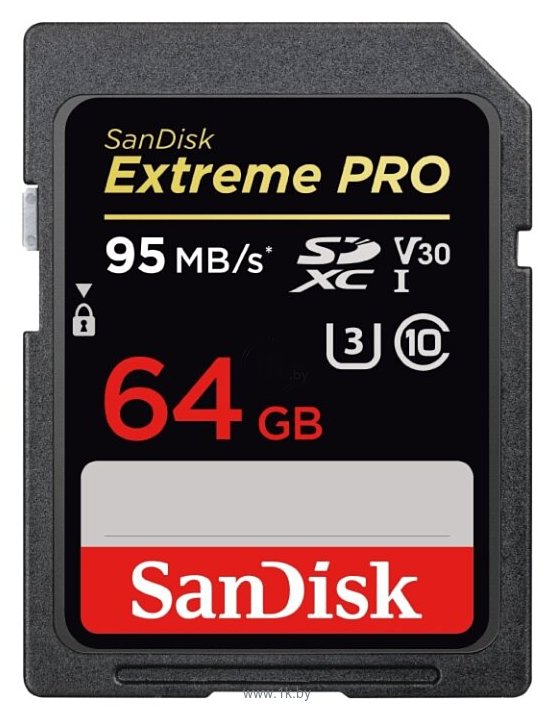 Фотографии SanDisk Extreme Pro SDXC UHS Class 3 V30 95MB/s 64GB