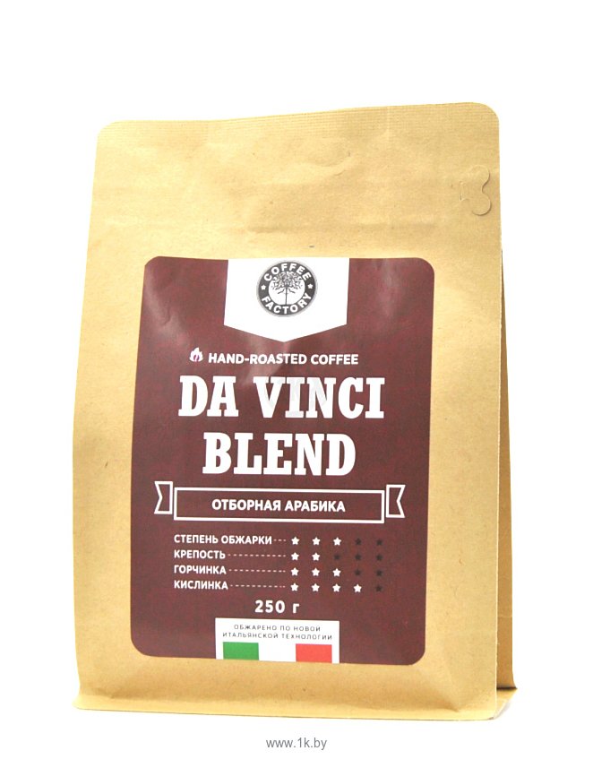 Фотографии Coffee Factory City Da Vinci Blend молотый 250 г