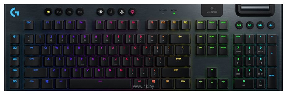 Фотографии Logitech G913 Lightspeed Wireless RGB GL Tactile (без кириллицы)