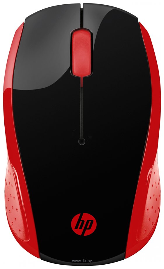 Фотографии HP Wireless Mouse 200 black/red