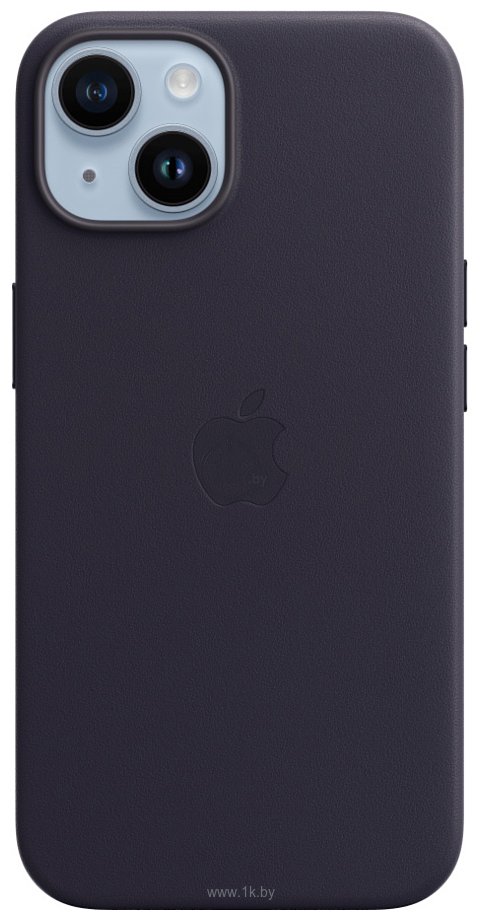 Фотографии Apple MagSafe Leather Case для iPhone 14 (чернила)