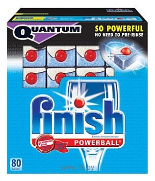 Фотографии Finish Powerball Quantum 80tabs