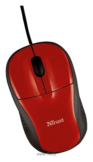 Фотографии Trust Primo Mouse with mouse pad Red USB