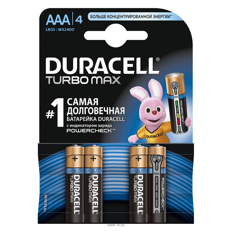 Фотографии DURACELL AAA Turbomax 4 шт.