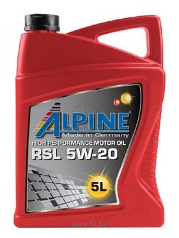 Фотографии Alpine RSL 5W-20 5л
