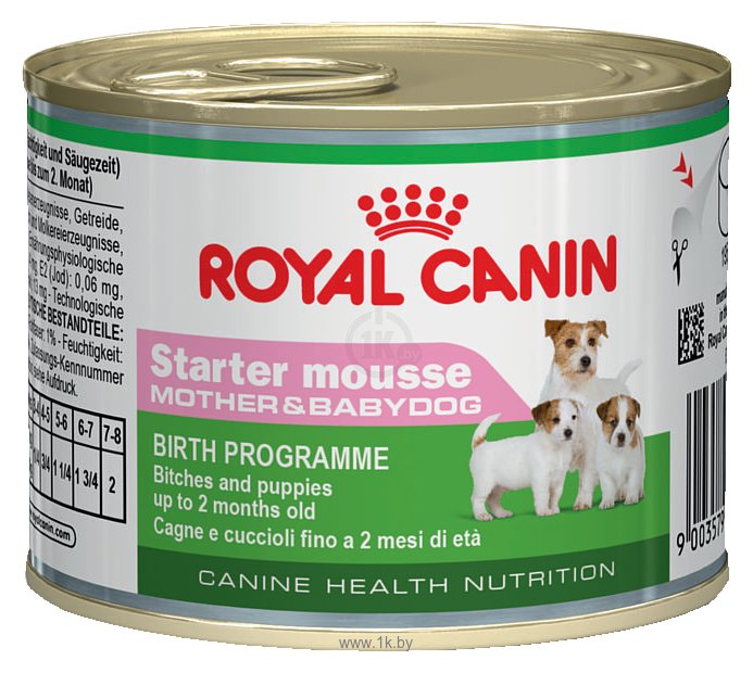 Фотографии Royal Canin (0.195 кг) 12 шт. Starter Mousse сanine canned