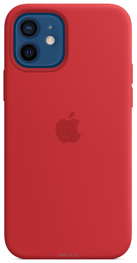 Фотографии Apple MagSafe Silicone Case для iPhone 12/12 Pro (красный)