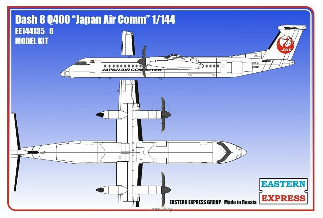 Фотографии Eastern Express Dash 8 Q400 Japan Air Comm EE144135-8