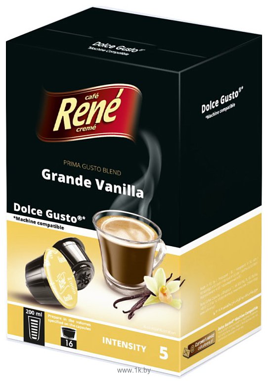 Фотографии Rene Dolce Gusto Grande Vanilla 16 шт