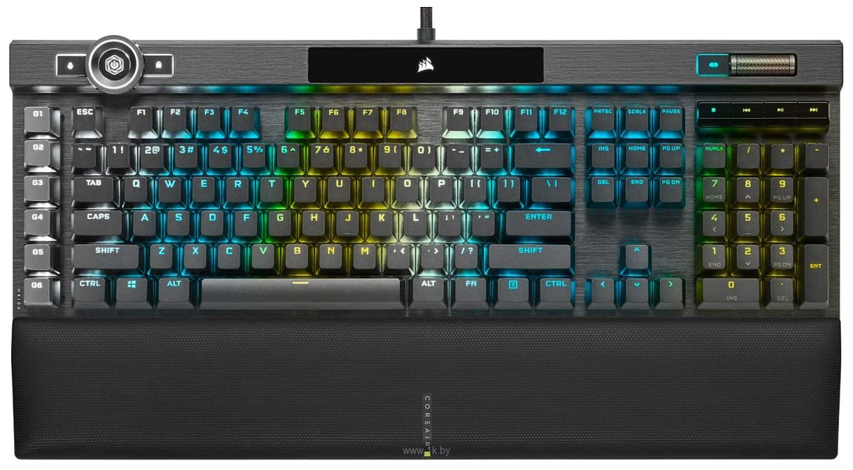 Фотографии Corsair K100 RGB Optical