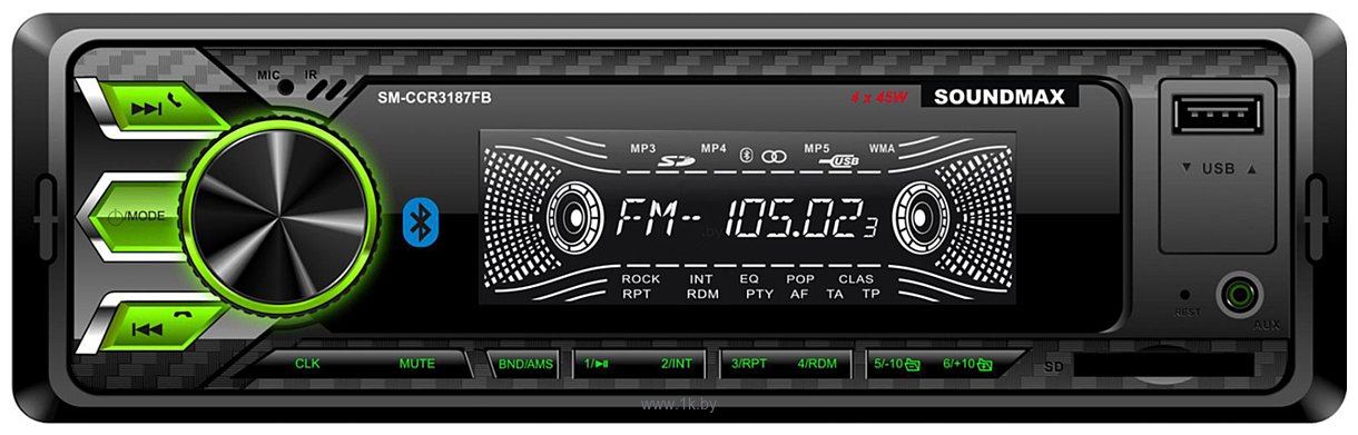 Фотографии Soundmax SM-CCR3187FB