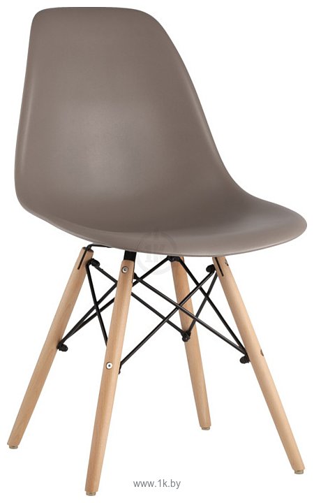 Фотографии Stool Group Eames 8056PP (темно-серый/деревянные ножки)