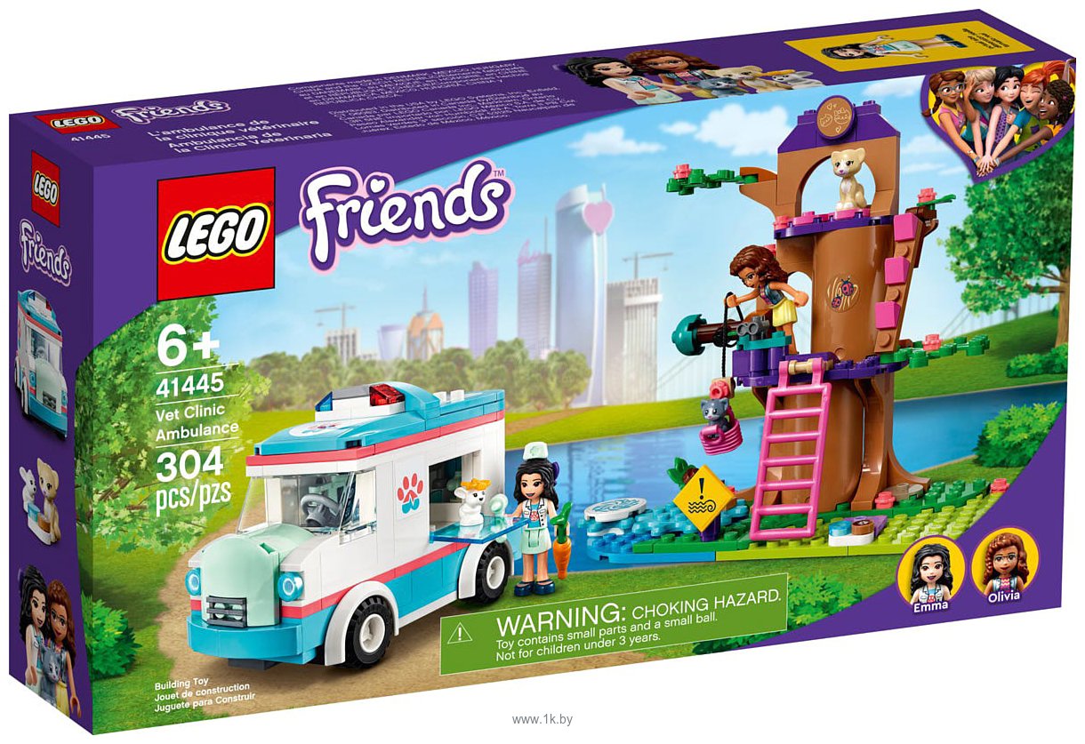 Фотографии LEGO Friends 41445 Машина скорой ветеринарной помощи