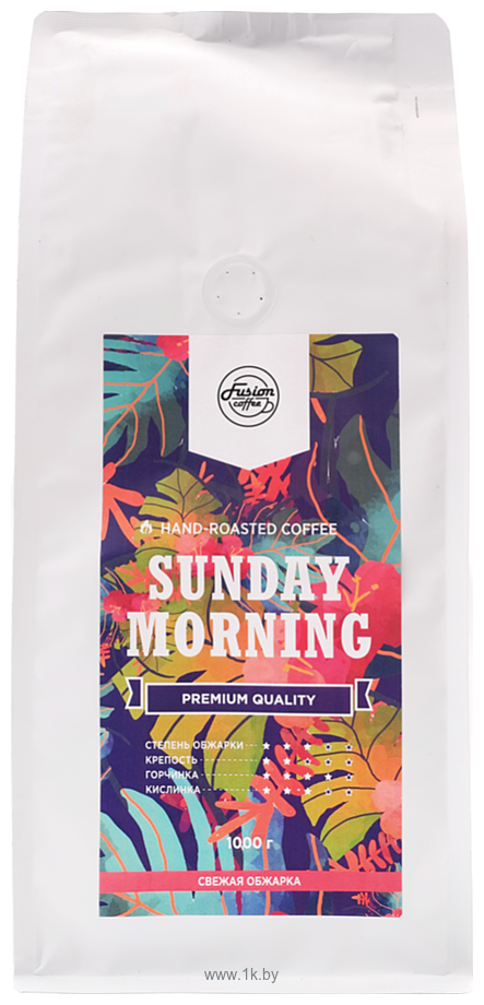 Фотографии Fusion Coffee Sunday Morning зерновой 1 кг