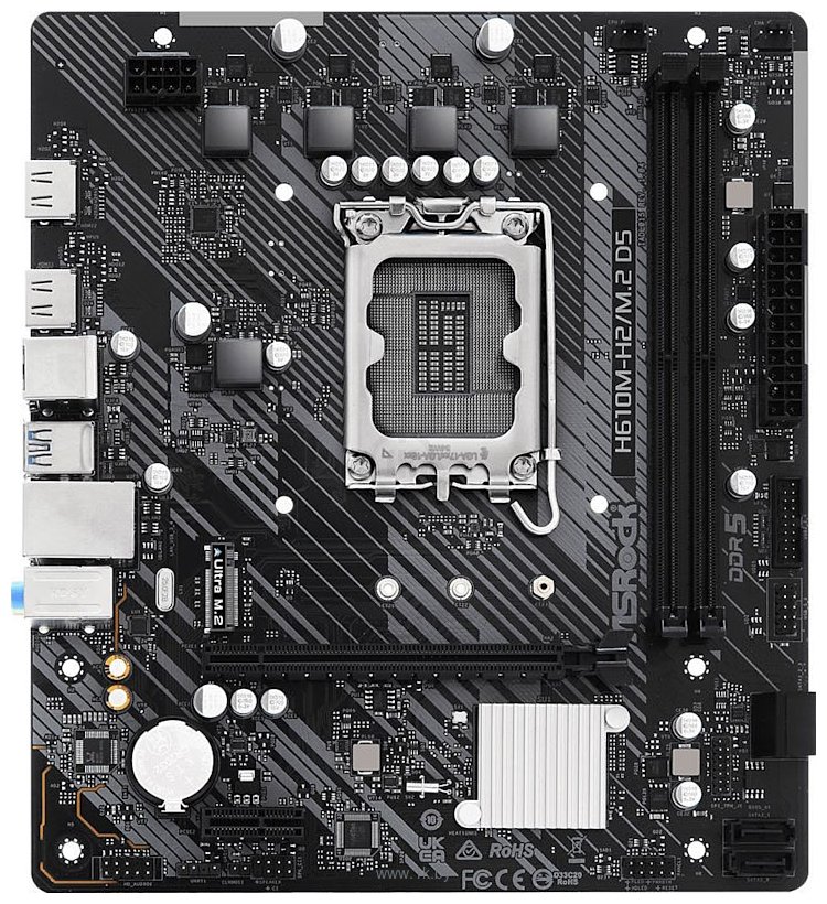 Фотографии ASRock H610M-H2/M.2 D5