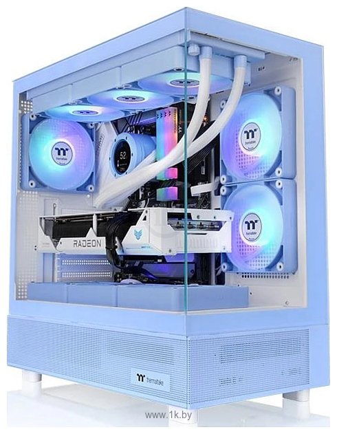 Фотографии Thermaltake View 270 TG ARGB Hydrangea Blue CA-1Y7-00MFWN-00