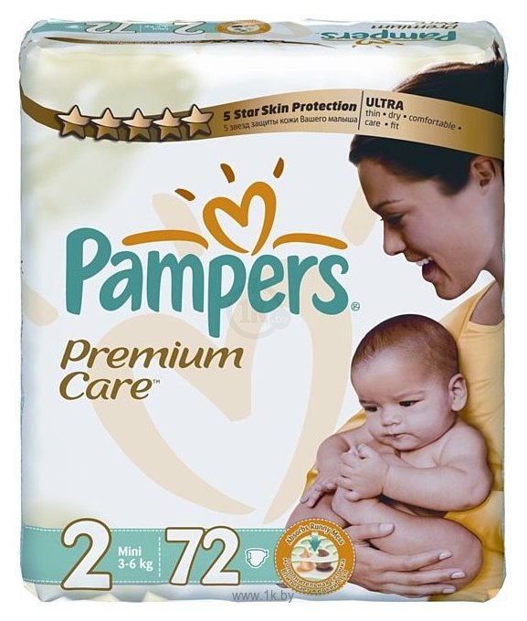Фотографии Pampers Premium Care 2 Mini (72 шт.)