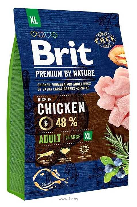 Фотографии Brit (3 кг) Premium by Nature Adult XL