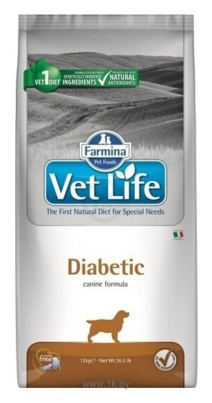 Фотографии Farmina Vet Life Canine Diabetic (12 кг)