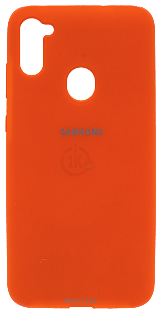 Фотографии EXPERTS Original Tpu для Samsung Galaxy A11/M11 с LOGO (оранжевый)