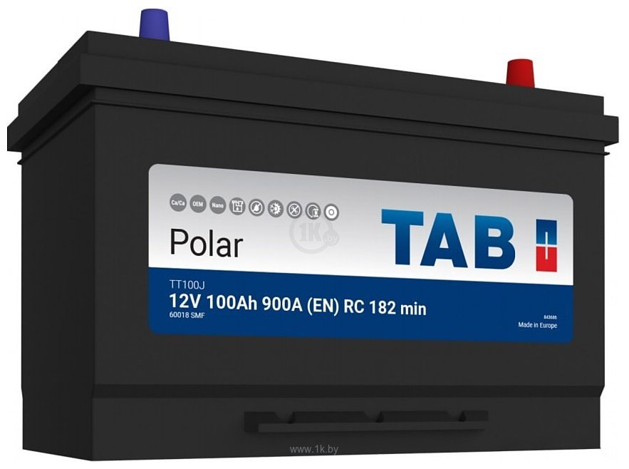 Фотографии TAB Polar S Asia TT100J (100Ah)