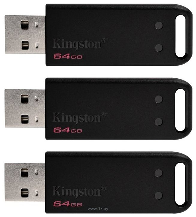 Фотографии Kingston DataTraveler 20 3x64GB 