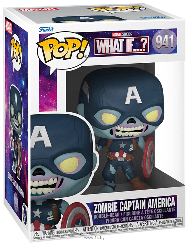 Фотографии Funko POP! Marvel. What If - Zombie Captain America 57375