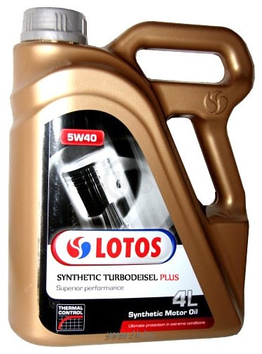 Фотографии Lotos Synthetic Turbodiesel Plus 5W-40 4л