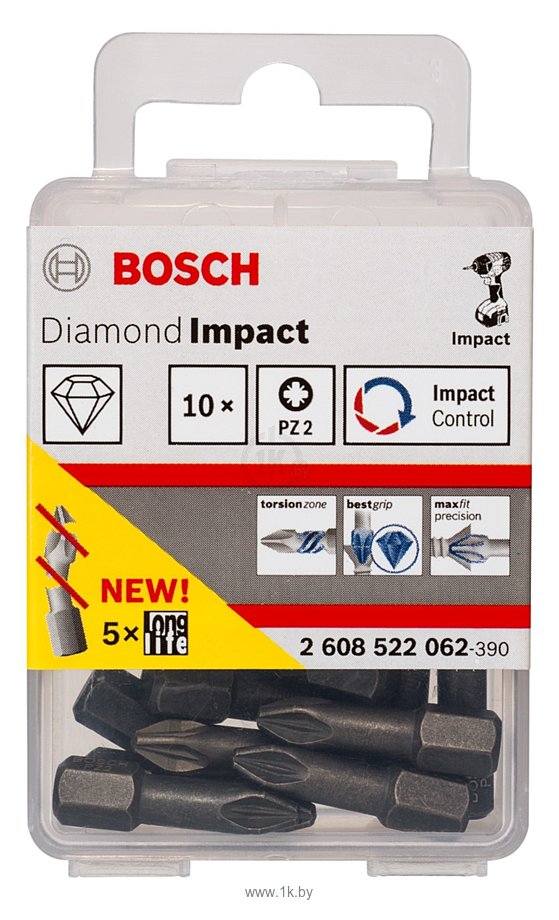 Фотографии Bosch 2608522062 10 предметов