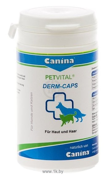 Фотографии Canina Petvital Dеrm Caps для кошек