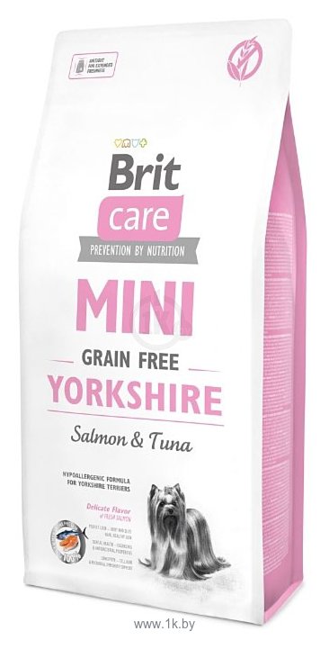 Фотографии Brit (7 кг) Care Mini Grain Free Yorkshire