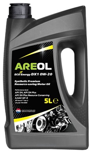 Фотографии Areol Eco Energy DX1 0W-20 5л