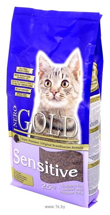 Фотографии Nero Gold Cat Adult Sensitive (18 кг)