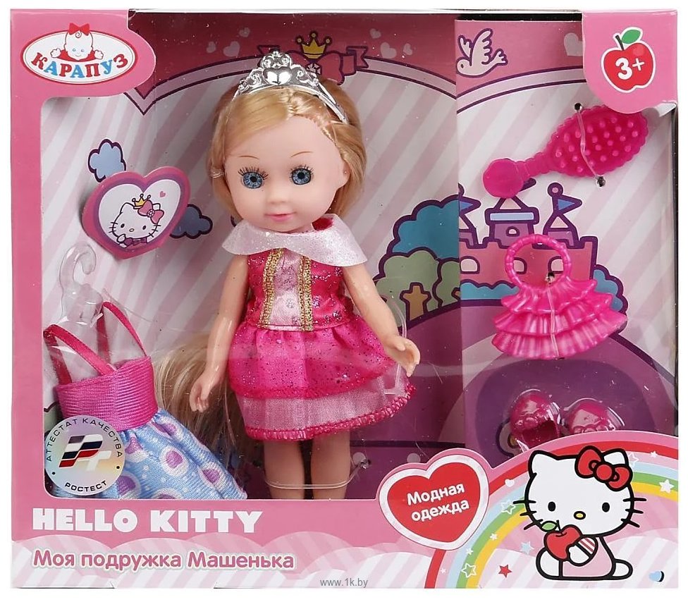Фотографии Карапуз Hello Kitty Машенька MARY63010А-HK (розовый)