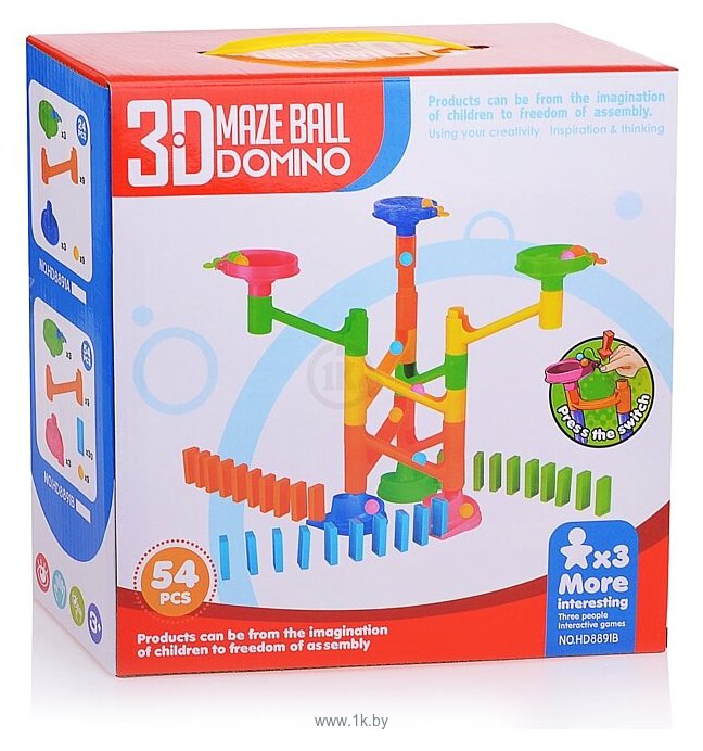 Фотографии Huadi Toys 3D Maze Ball Domino HD8891B