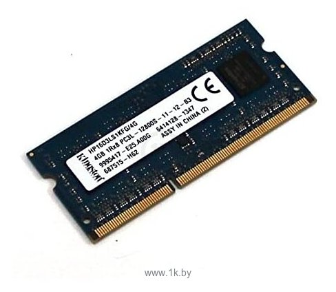 Фотографии Kingston HP16D3LS1KFG/4G