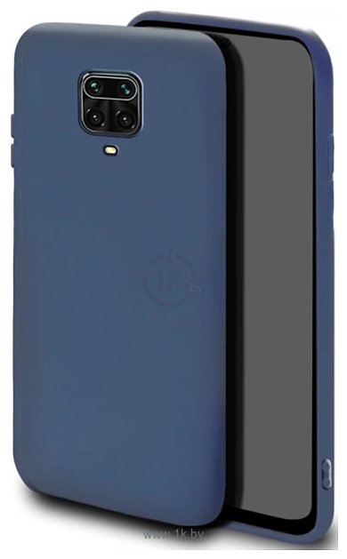 Фотографии Case Matte для Redmi Note 9 Pro/Redmi Note 9S (синий)