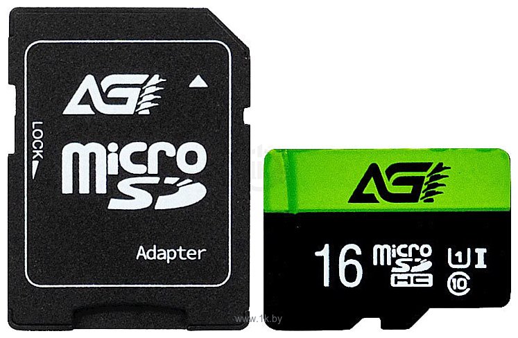 Фотографии AGI TF138 microSDHC AGI016GU1TF138 16GB (с адаптером)