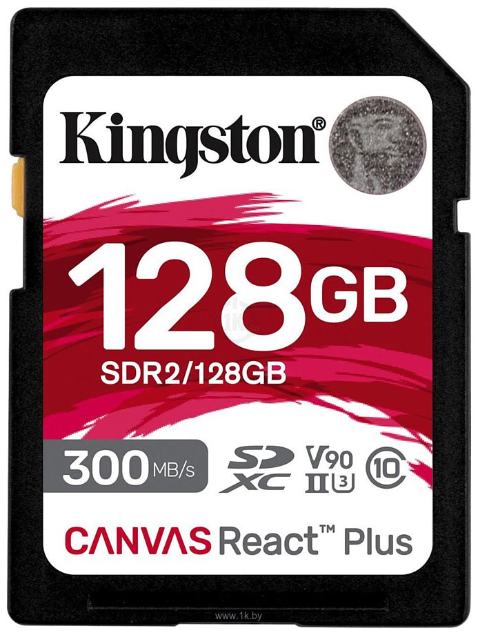 Фотографии Kingston Canvas React Plus SDXC 128GB