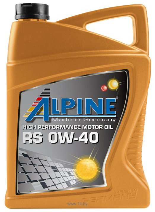 Фотографии Alpine RS 0W-40 4л