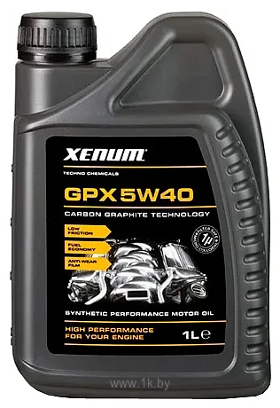 Фотографии Xenum GPX 5W-40 1л