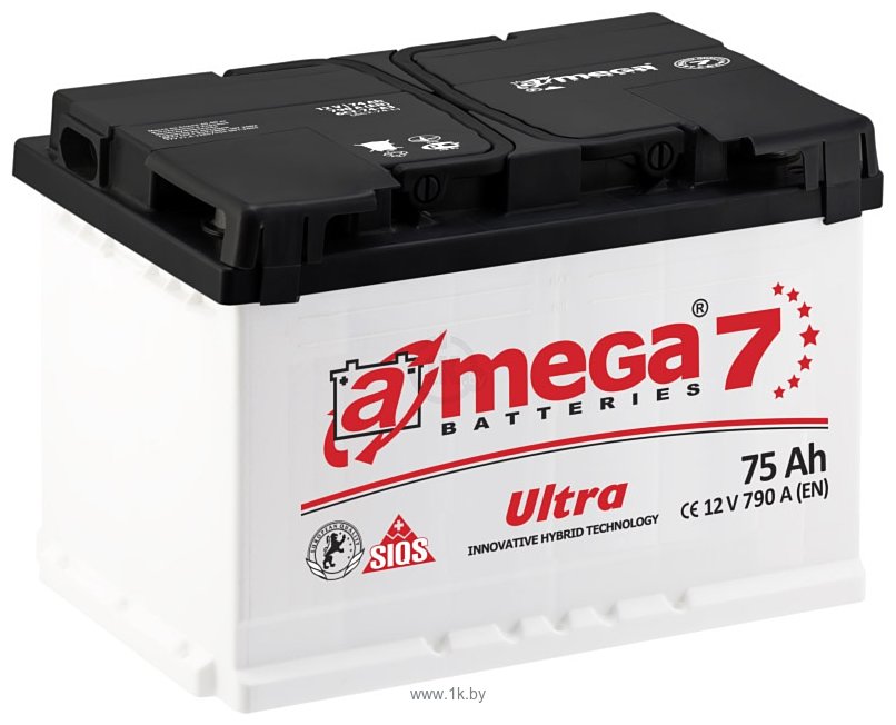 Фотографии A-mega Ultra 75 R (75Ah)