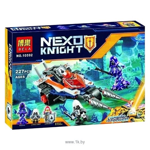 Фотографии BELA Nexo Knight 10592 Турнирная машина Ланса